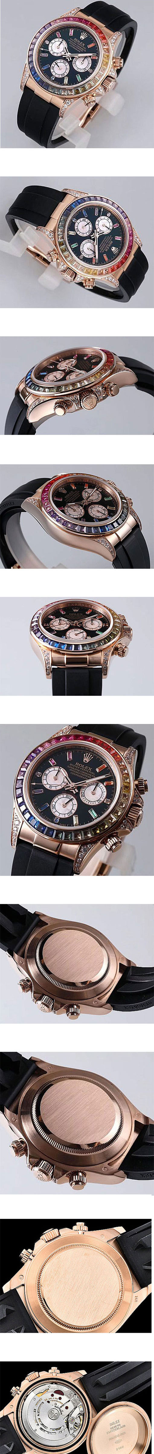 【希少新作腕時計】最高級ロレックスコピー時計 コスモグラフ デイトナ 116595RBOW 新作品